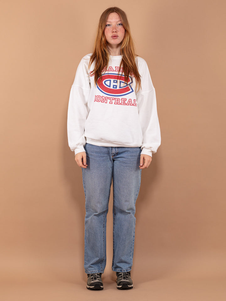 Vintage 90's Montreal Canadiens Sweatshirt - NorthernGrip