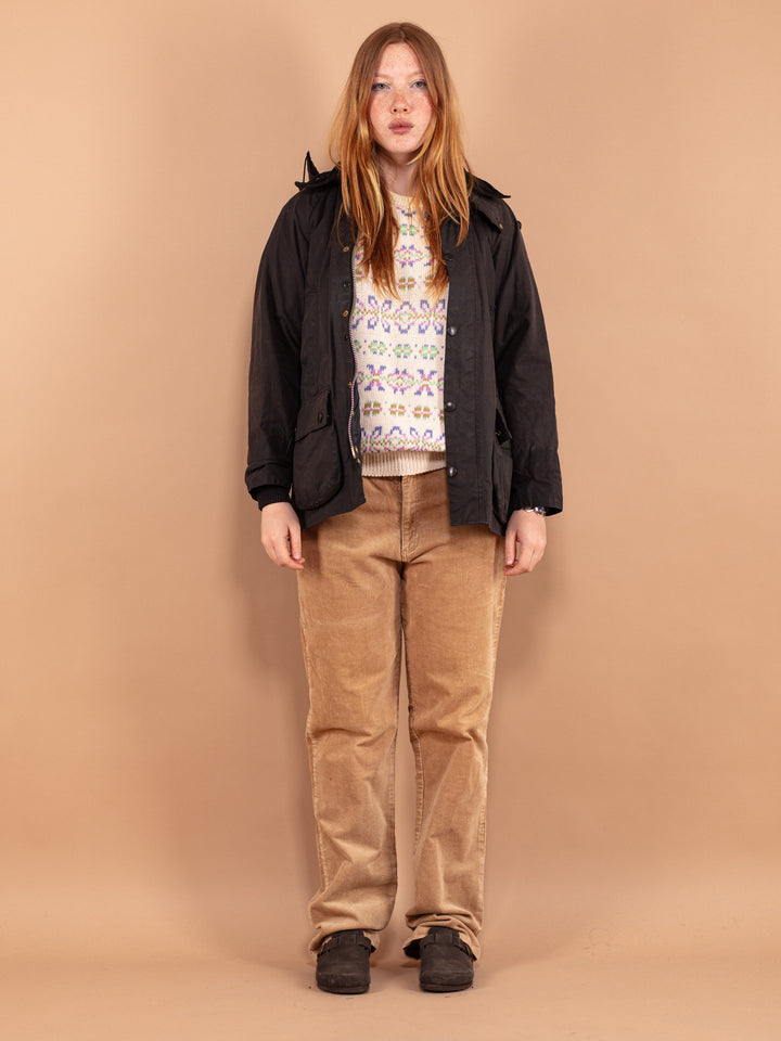 Vintage 90's Women Babour Bedale Wax Jacket - NorthernGrip