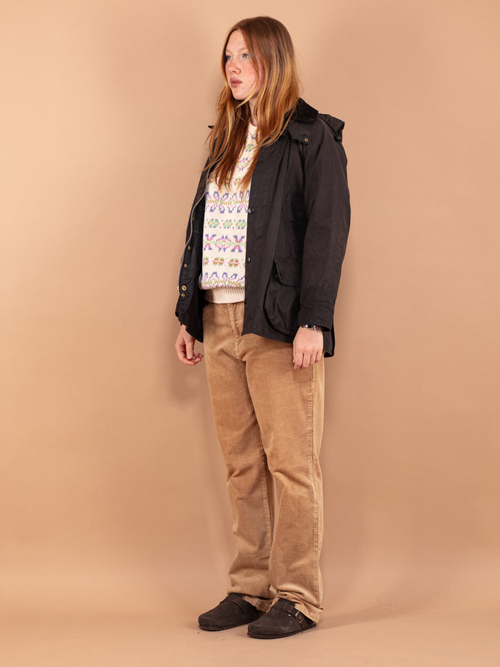 Vintage 90's Women Babour Bedale Wax Jacket - NorthernGrip