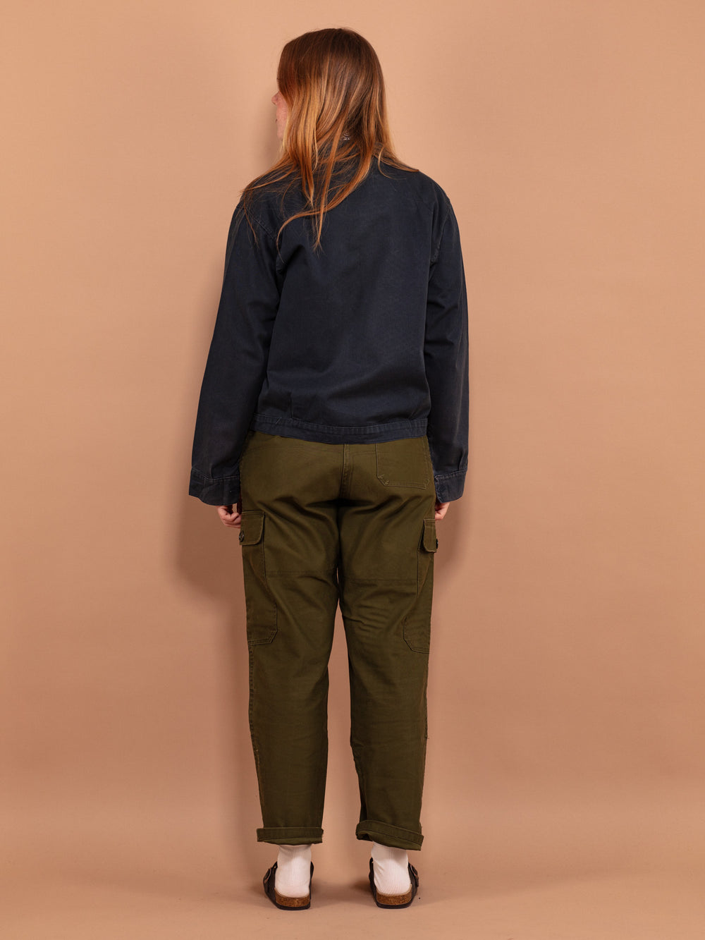 Vintage 90's Women Cropped Work Jacket - NorthernGrip