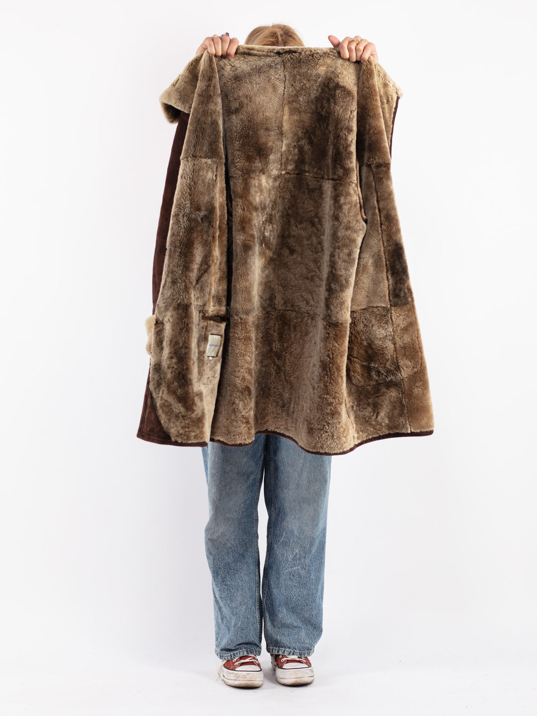Vintage 90's Women Coat in Brown