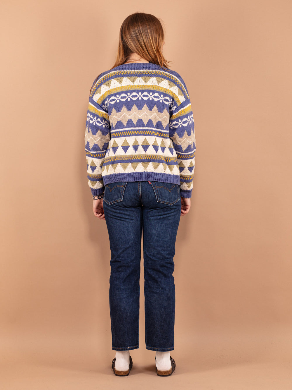 Vintage 90's Women Patterned Cardigan - NorthernGrip
