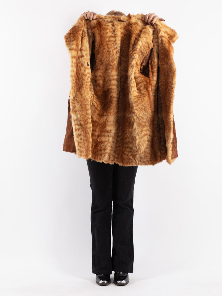 Vintage 90's Women Suede in Brown