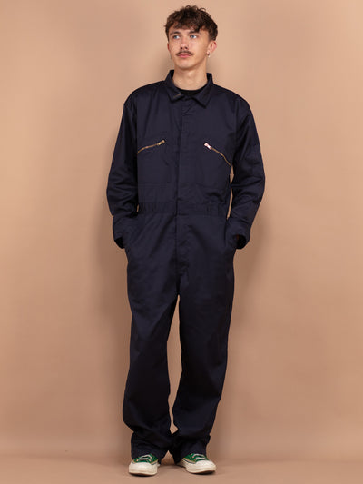 Workers Boiler Suit Men, Large Size Vintage Work Jumpsuit, Work Overall For Men, Retro Mechanic Suit, Men Coverall Boiler Jumpsuit, Workwear