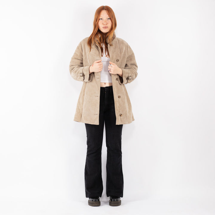 Vintage 80's Women Sheepskin in