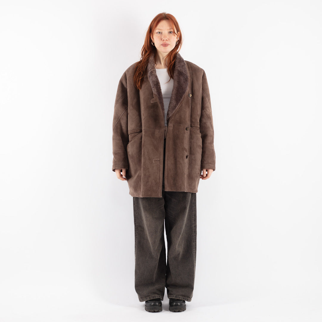 Vintage 80's Women Sheepskin in