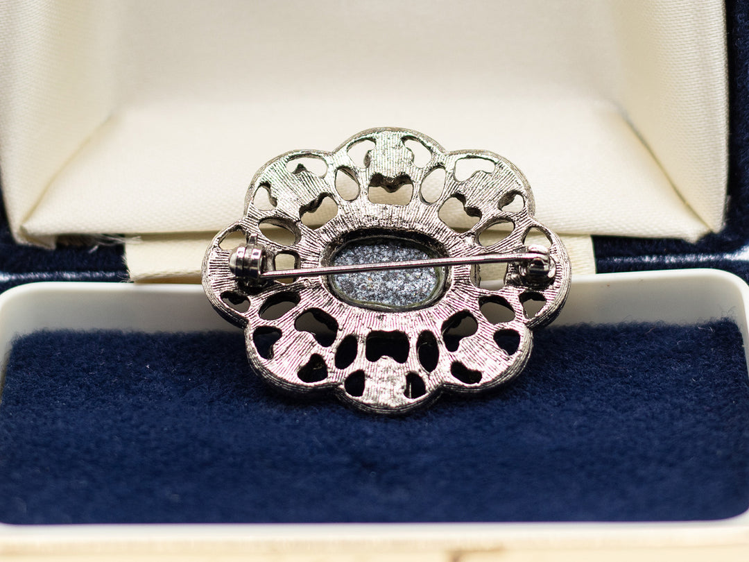 Vintage 50's Brooch in Silver