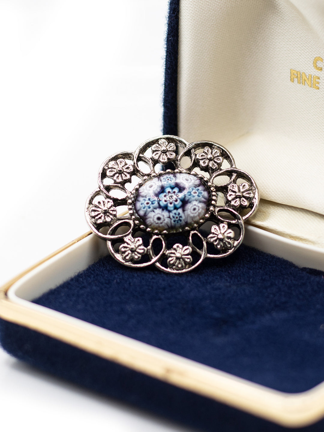 Vintage 50's Brooch in Silver