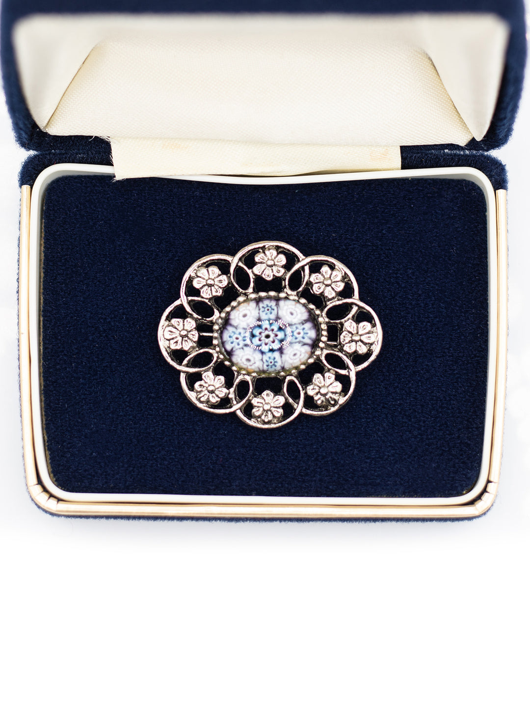 Vintage 50's Brooch in Silver