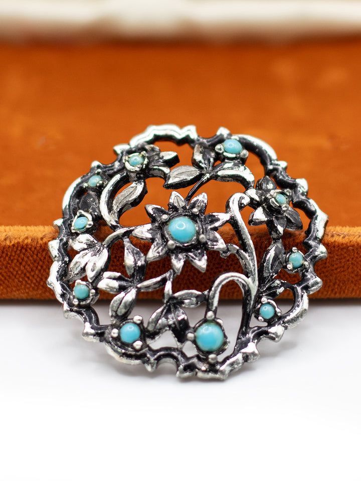 Vintage 60's Brooch in Silver