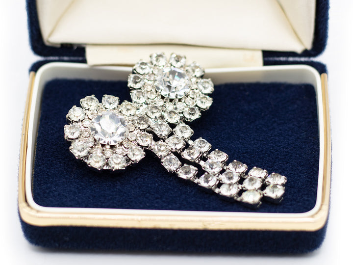 Vintage 50's Brooch in Silver