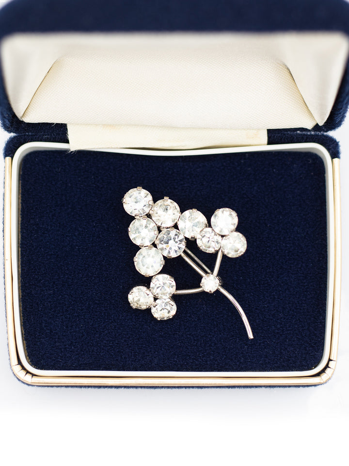 Vintage 50's Brooch in Silver