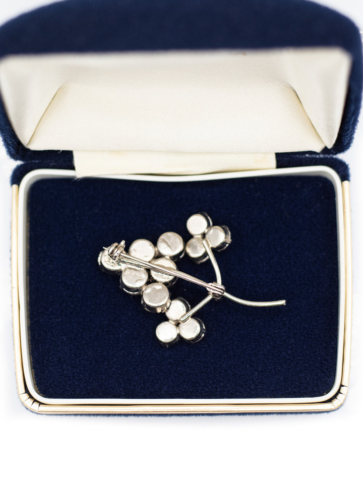 Vintage 50's Brooch in Silver