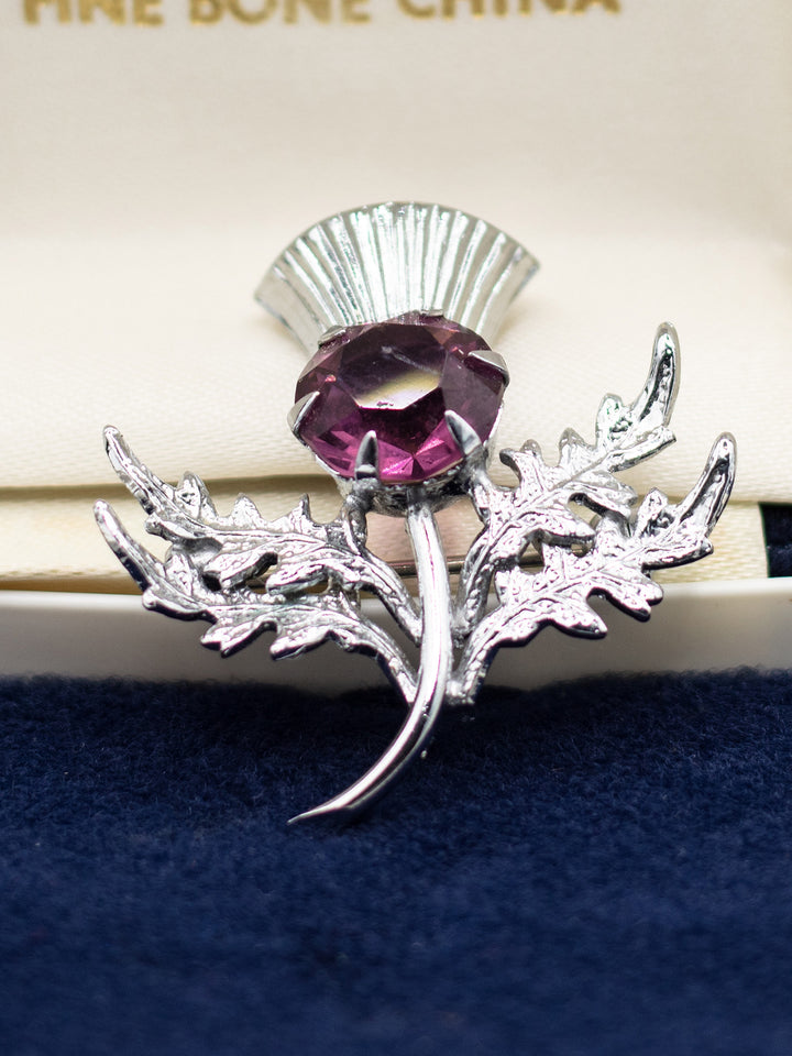 Vintage 60's Brooch in Silver