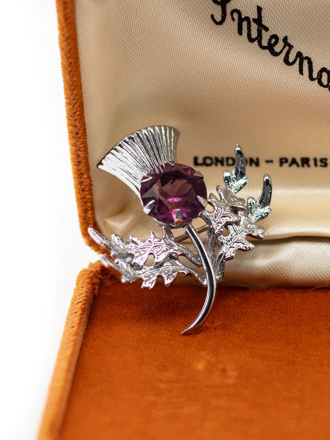 Vintage 60's Brooch in Silver