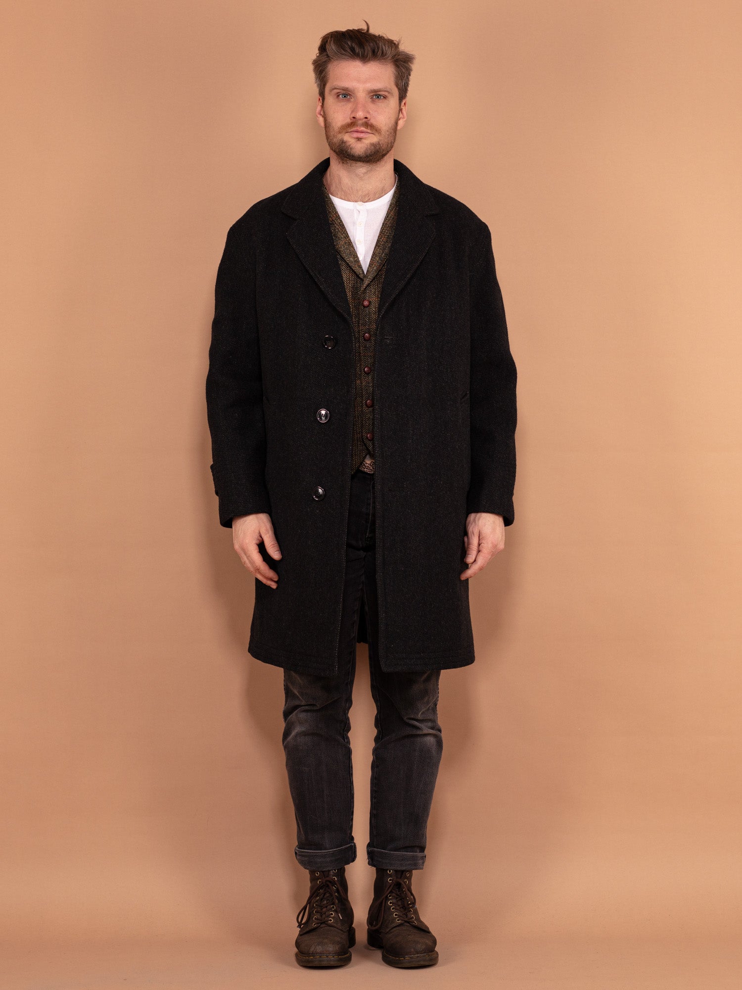 Men’s hot wool heavy coat