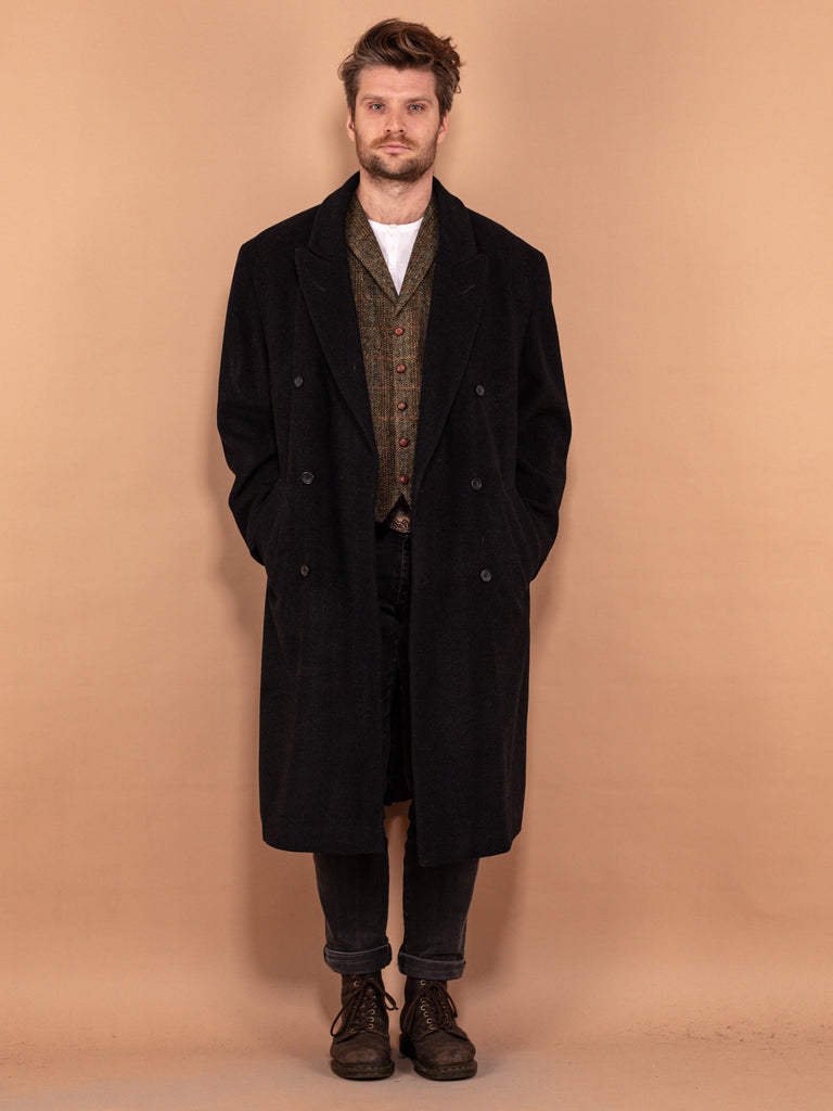 ジャケット・アウター 80s maxi wool long coat vintage 134cm ジャケット・アウター 80s maxi wool long coat vintage 134cm