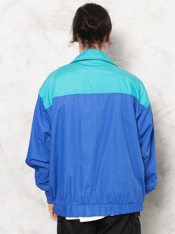 Bold Windbreaker Jacket . Men's 90s Men Jacket Outdoors Jacket 90s Lightweight Jacket Boyfriend Gift . size Extra Large XL