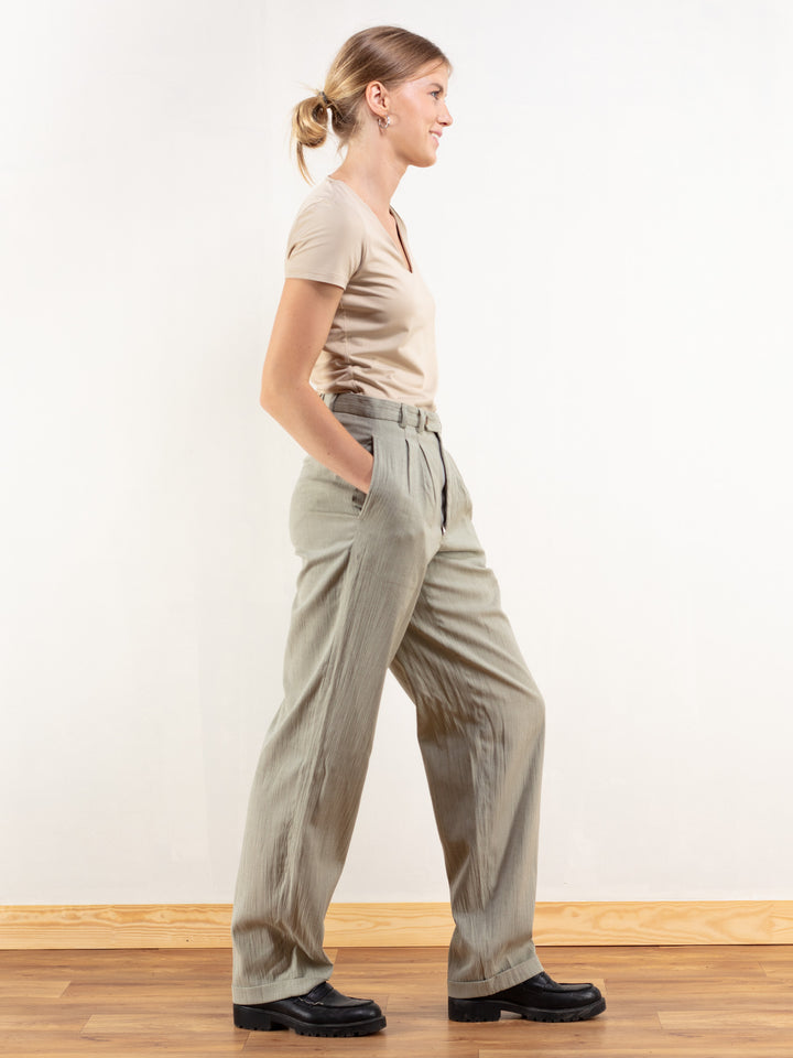 Vintage 90's Pleated Women Pants