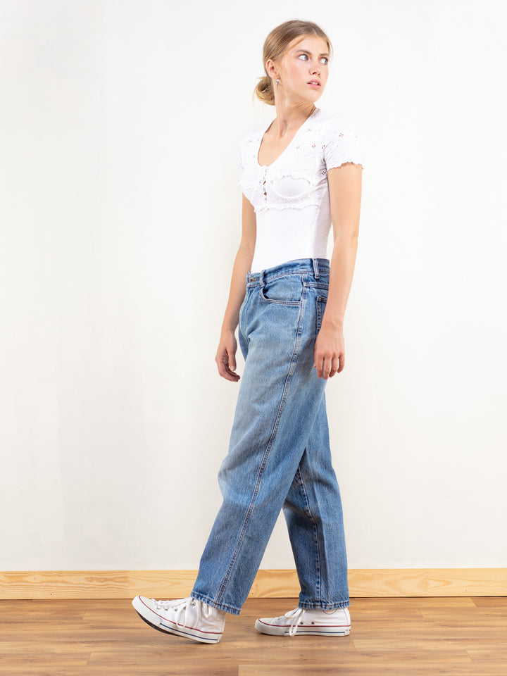 Vintage 90's Women Loose Denim Jeans