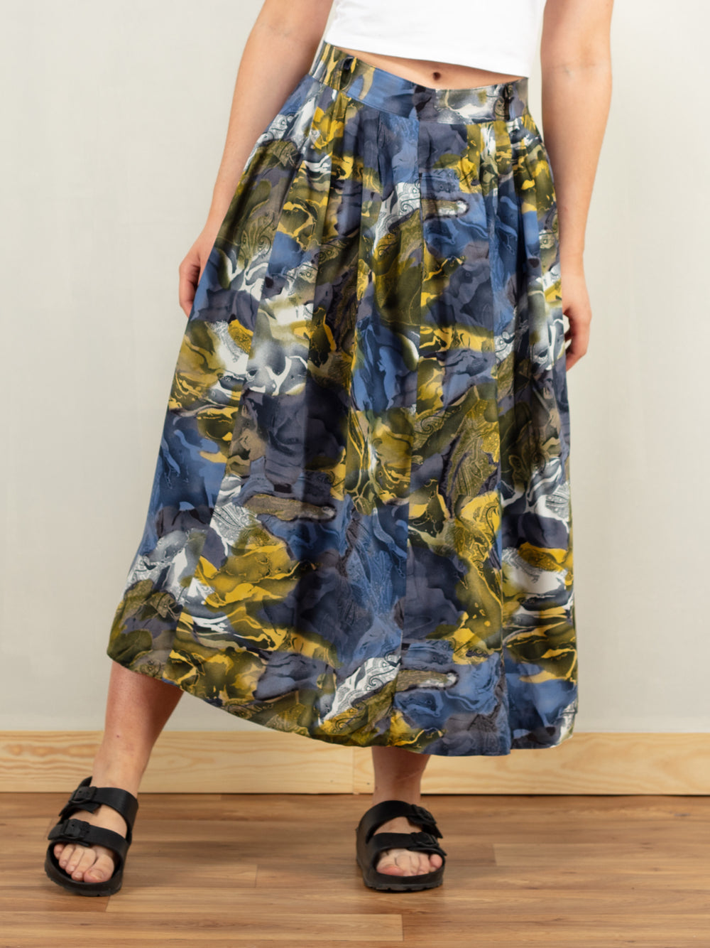 Vintage 80's Boho Women Summer Skirt - NorthernGrip