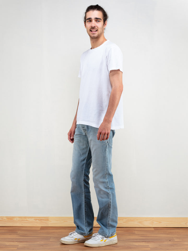 Vintage 90's Men Casual Denim Jeans