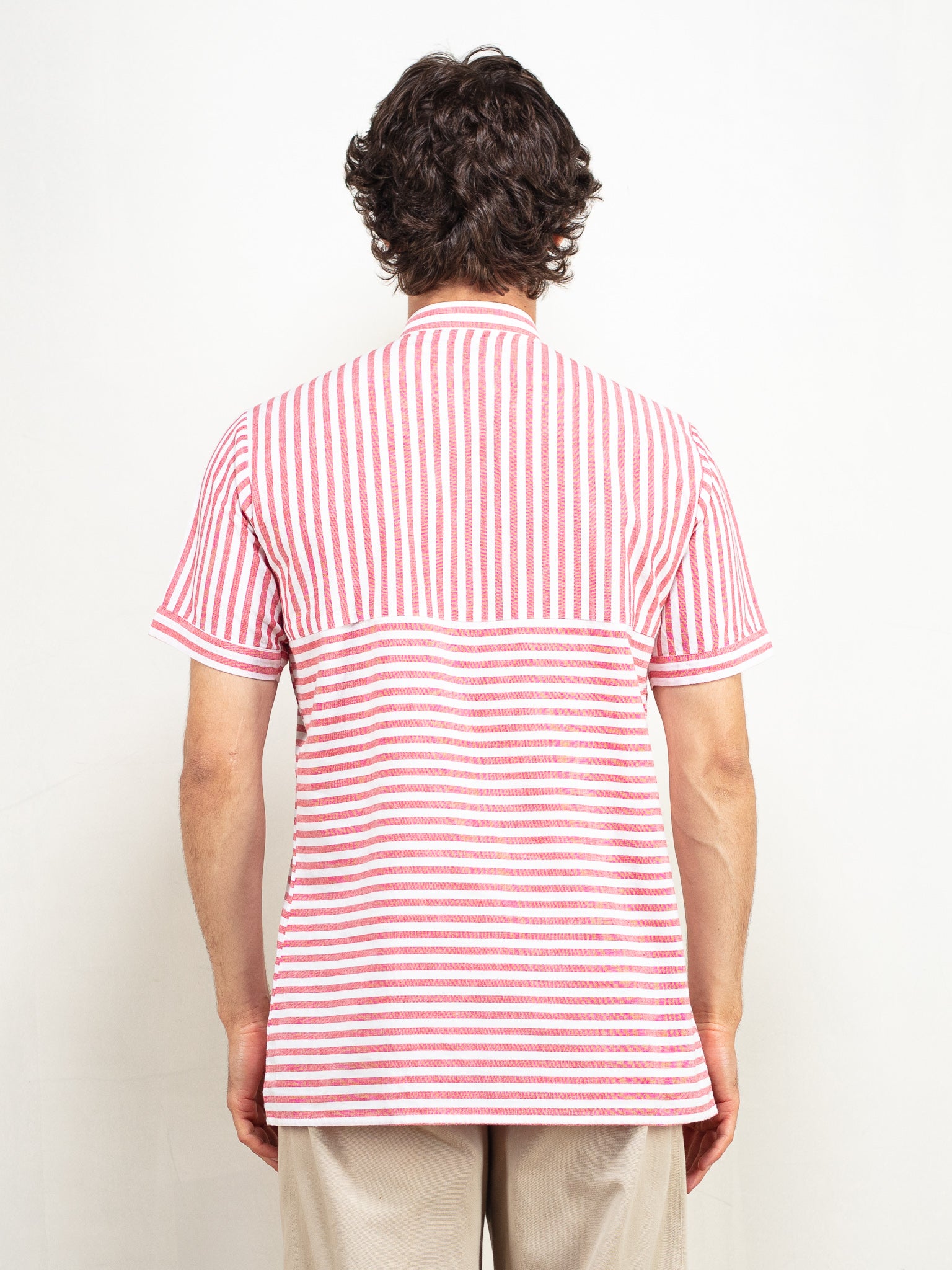 polo collarless shirts