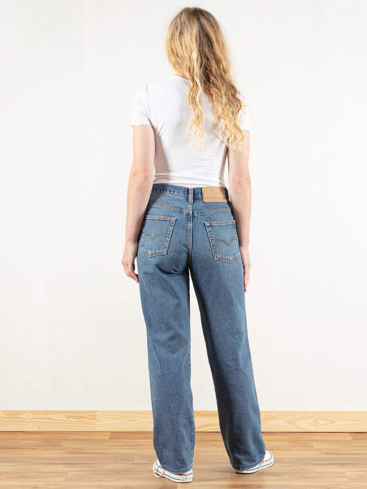 Vintage 90s Women Loose Denim Jeans