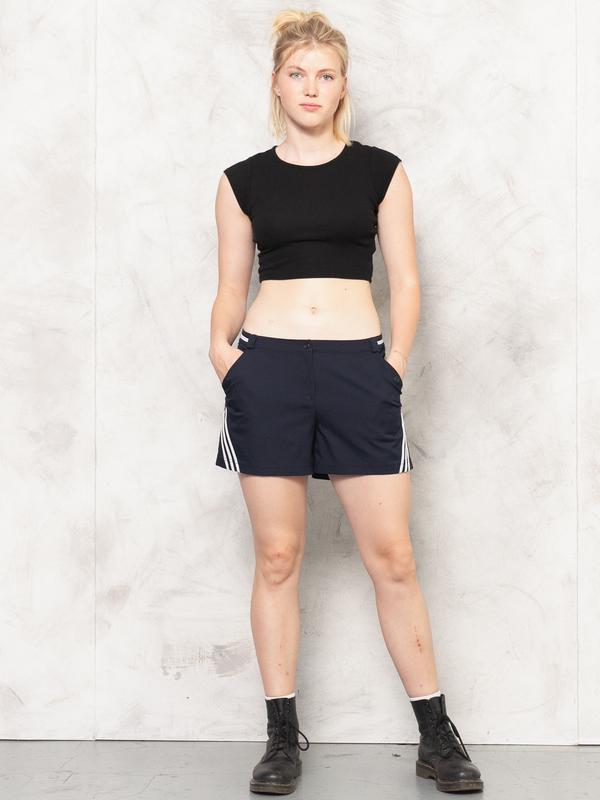 Vintage 90's Women ADIDAS Blue Shorts - NorthernGrip