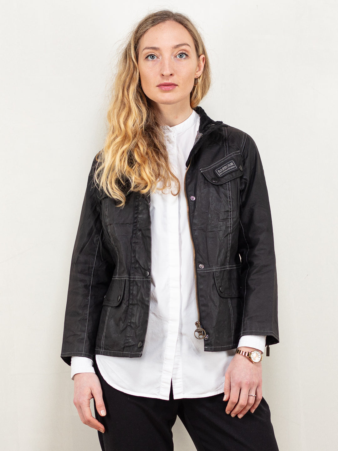 Womens Barbour Wax Jacket Online Vintage Store 00's Women BARBOUR