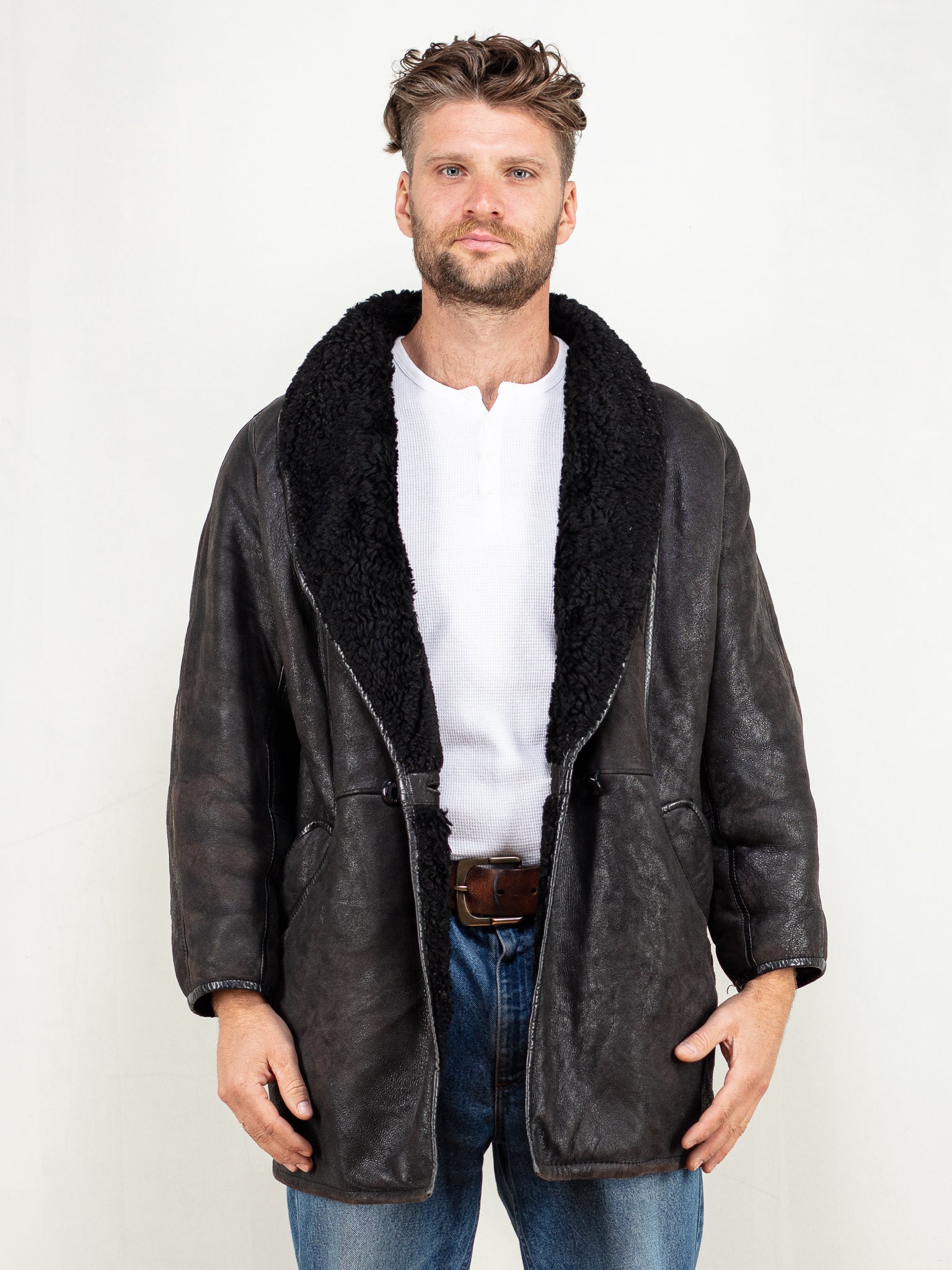 Fuzzy inside jacket store