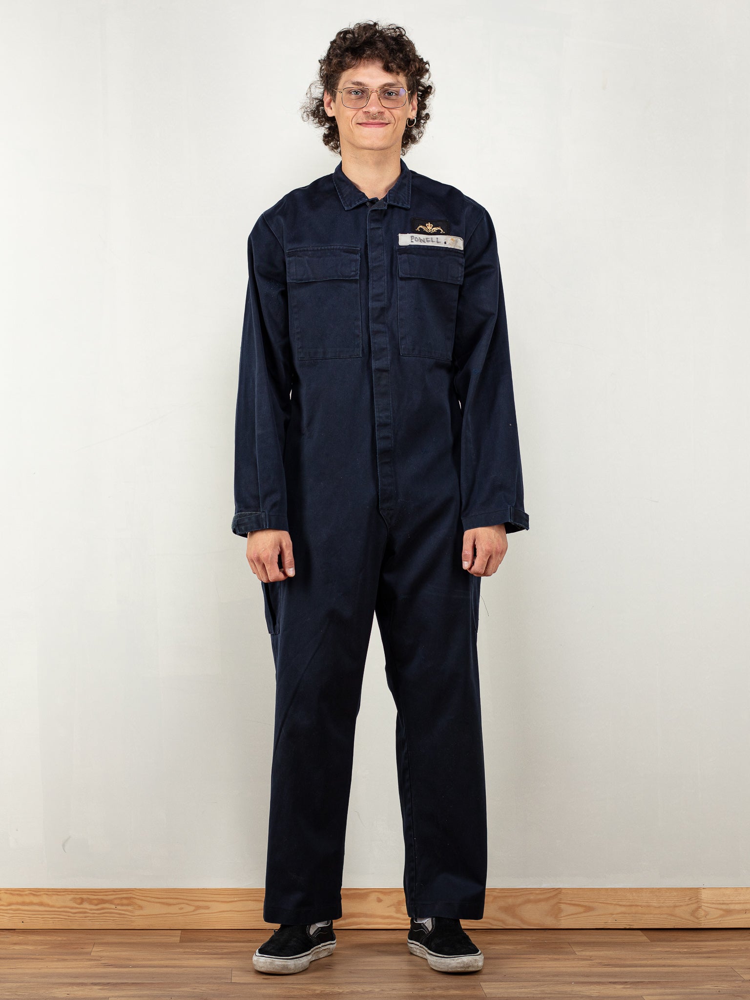 Boiler suit navy cheap