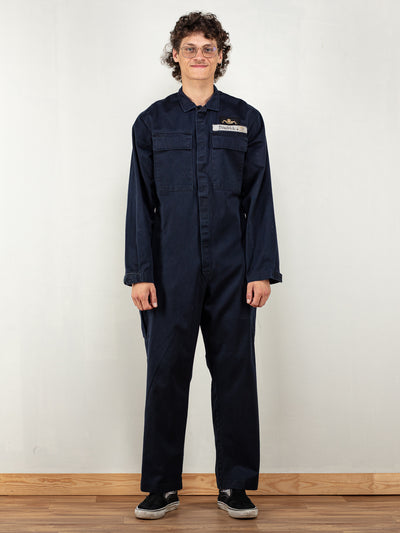 Men Work Overall vintage 90s work jumpsuit urban overalls bold everyday overalls street military full cover jumpsuit size large l