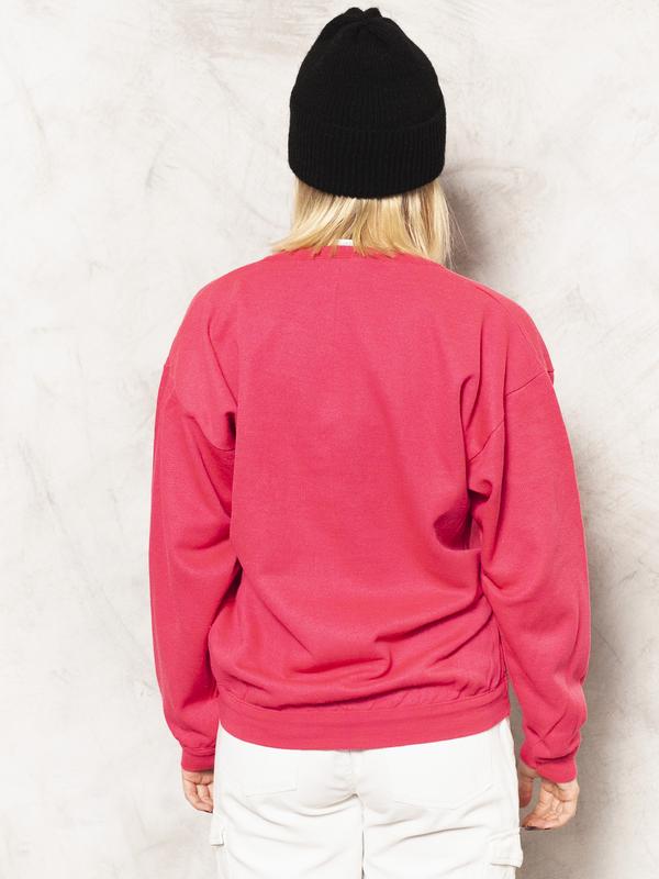 Vintage 90's Pink Chinchilla Women Sweatshirt - NorthernGrip