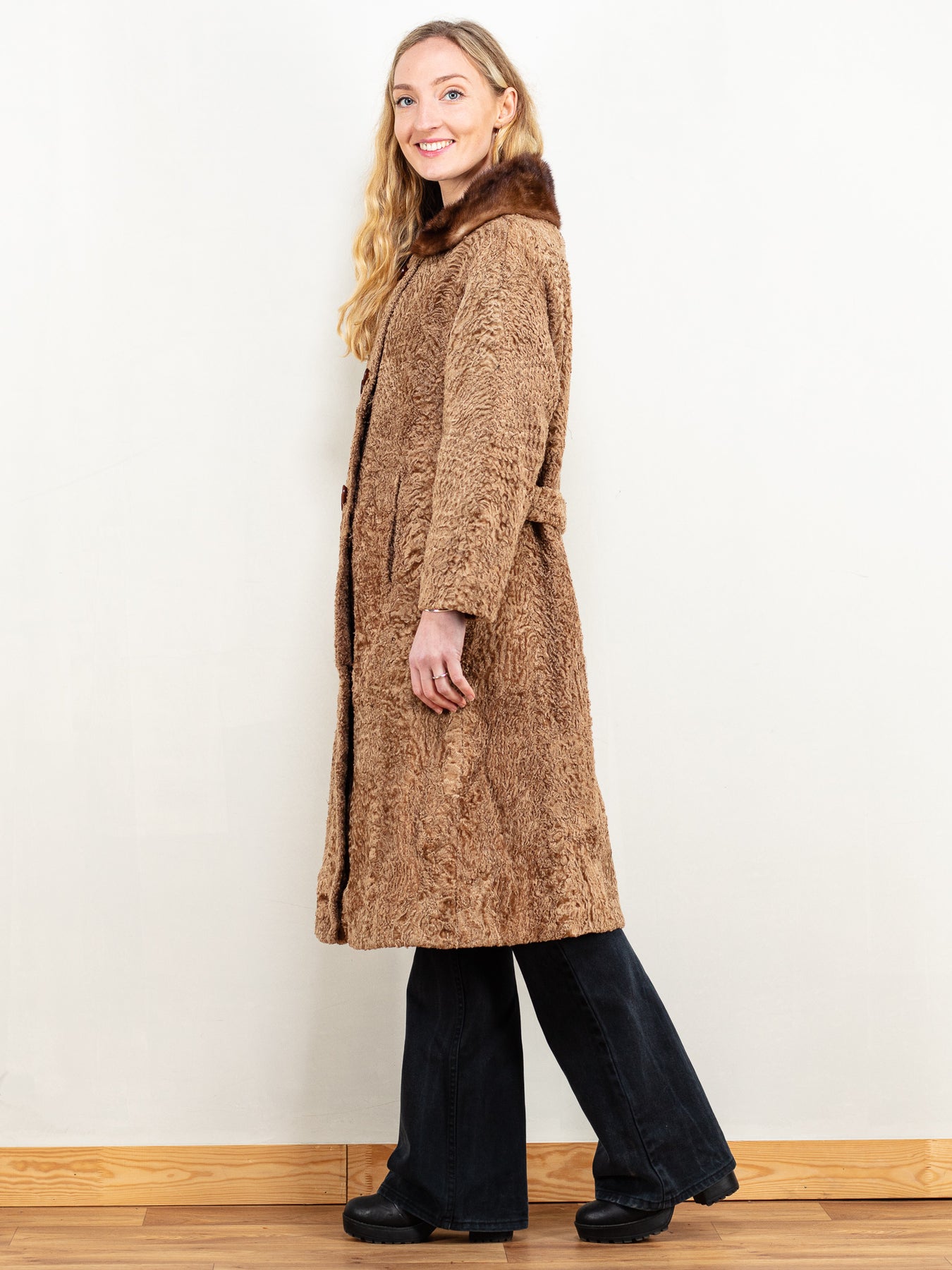 Karakul fur coat best sale price
