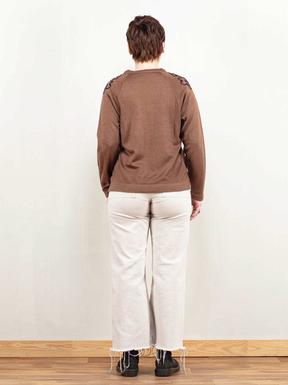 Vintage 70's Women Brown Sweater - NorthernGrip