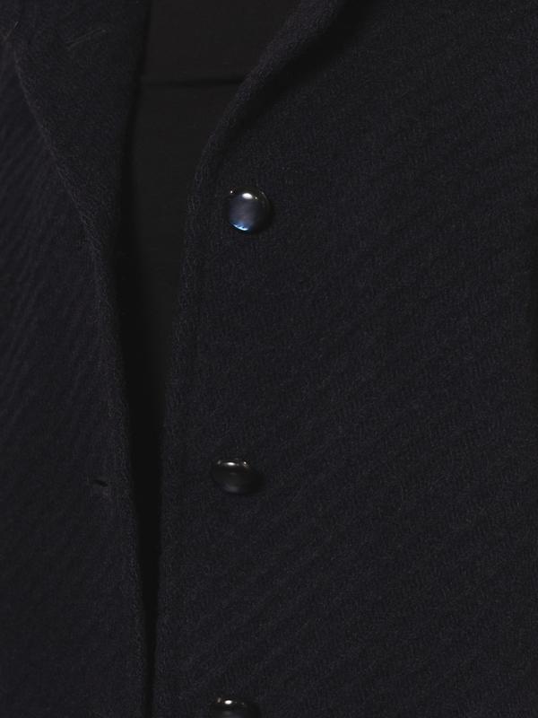 Vintage 80's Blue Women Wool Coat - NorthernGrip