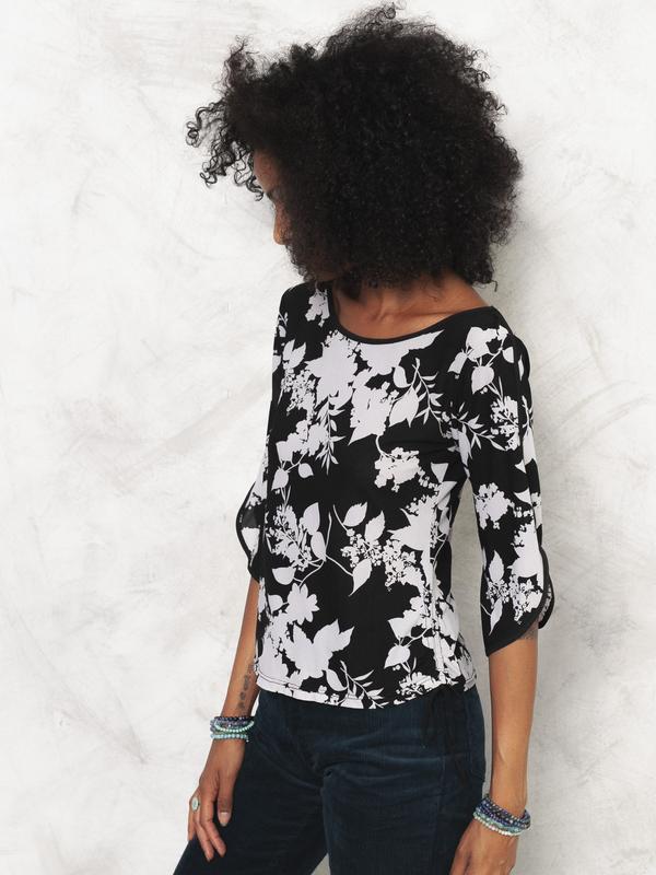 Vintage Floral Mesh Women Blouse - NorthernGrip
