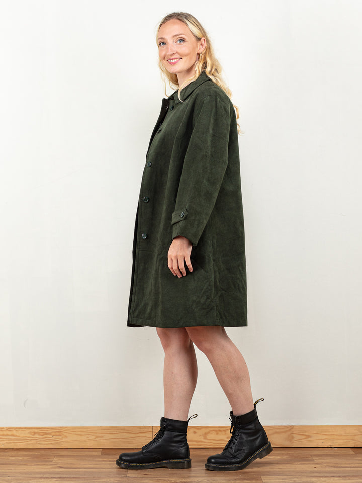 Vintage Women 70's Faux Suede Coat - NorthernGrip