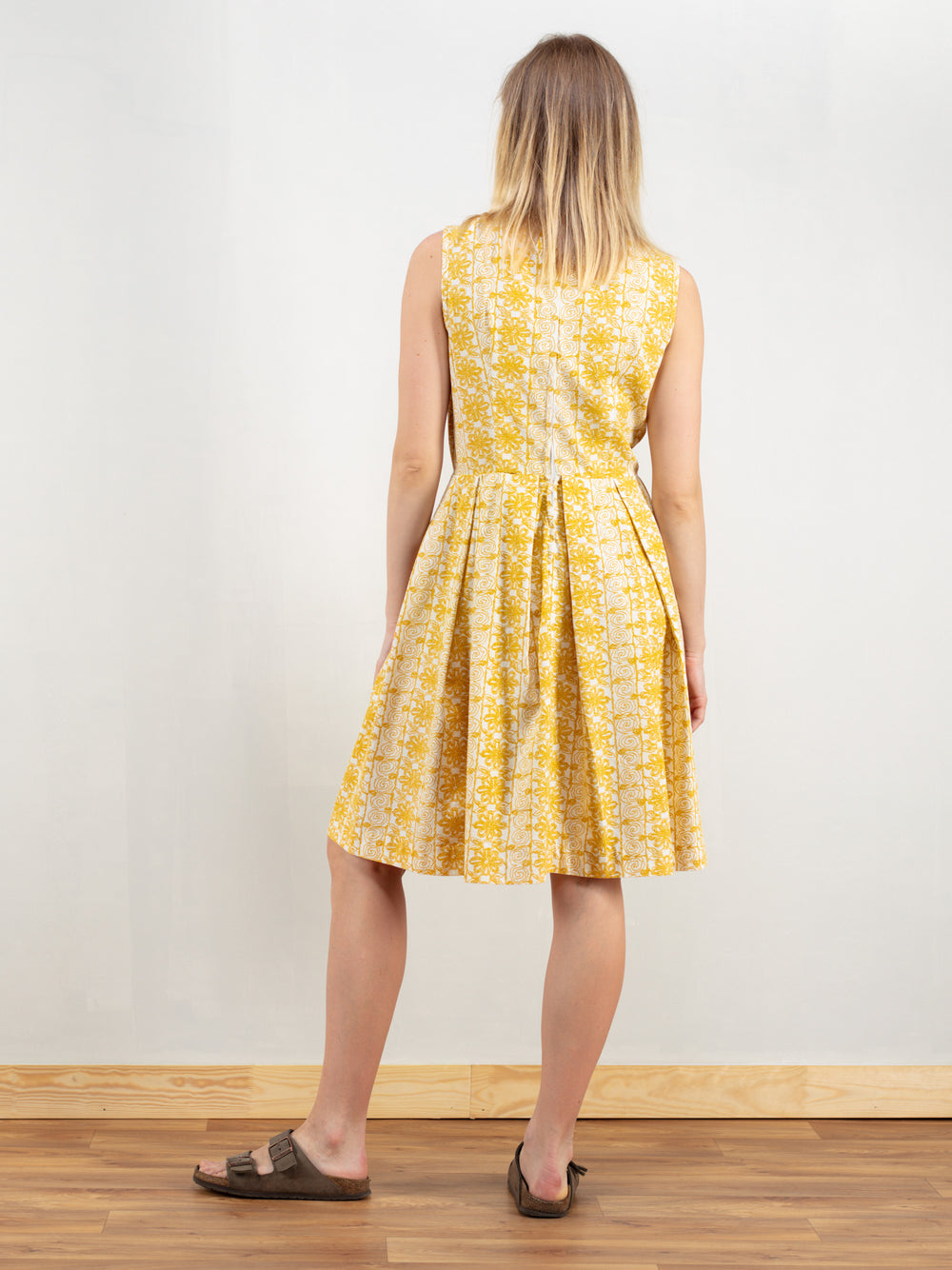 Vintage 70's Handmade Floral Dress - NorthernGrip