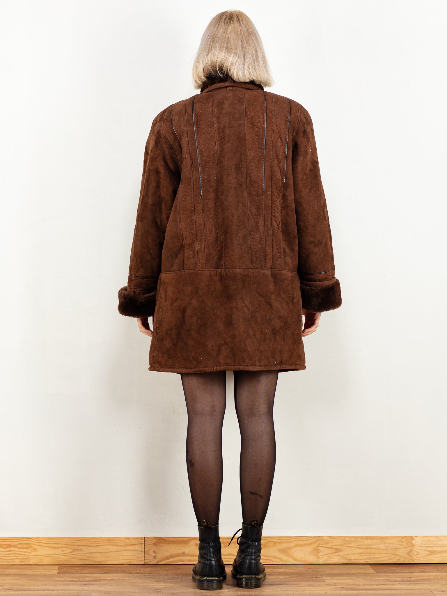 Hide society shearling coat store