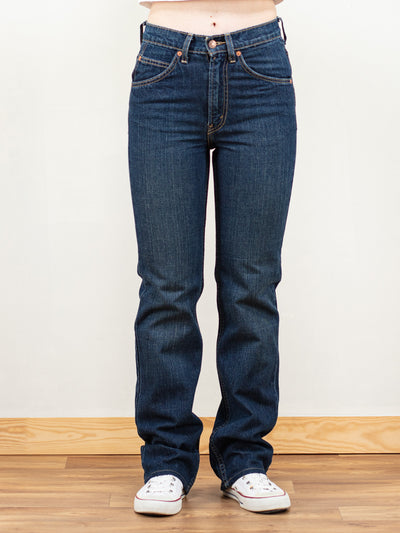 LEVIS 505 Jeans dark wash denim pants straight leg medium rise levi strauss jeans zip fly red tab levis jeans 90s clothing size W29 L33