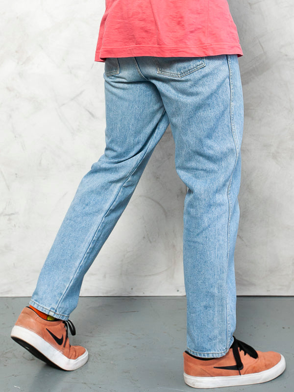 Vintage 90's Men Light Denim Pants - NorthernGrip