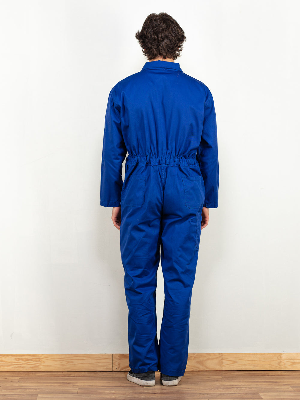 Vintage Men 80's Blue Jumpsuit - NorthernGrip