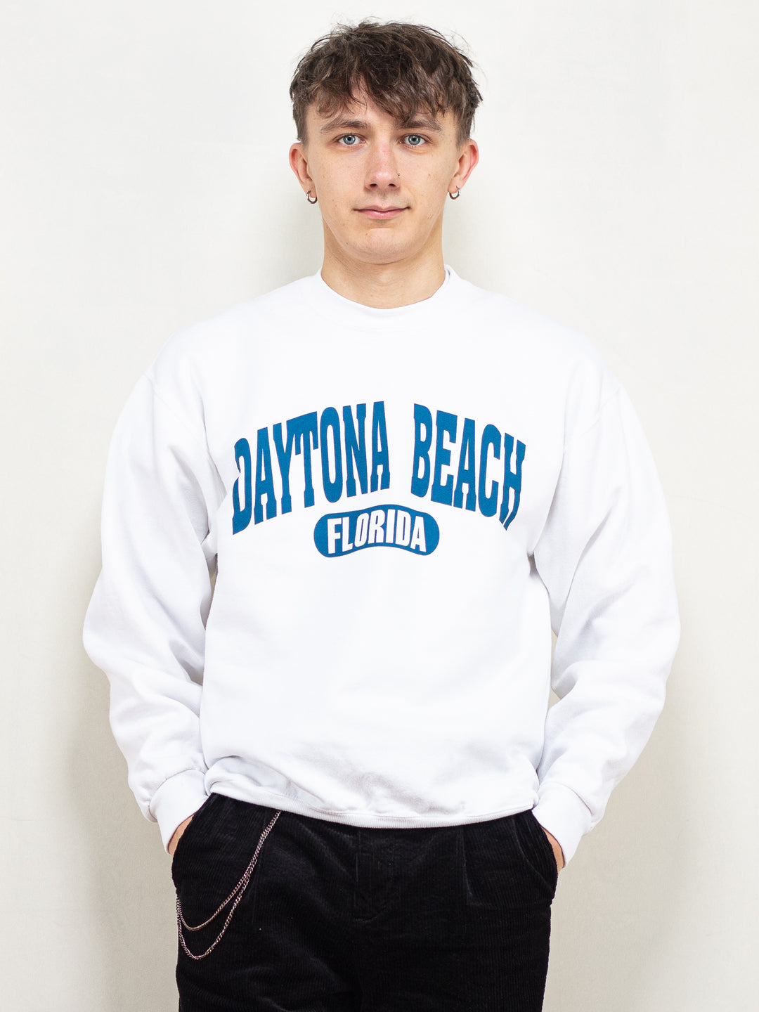 Online Vintage Store, 90's Daytona Beach Sweatshirt