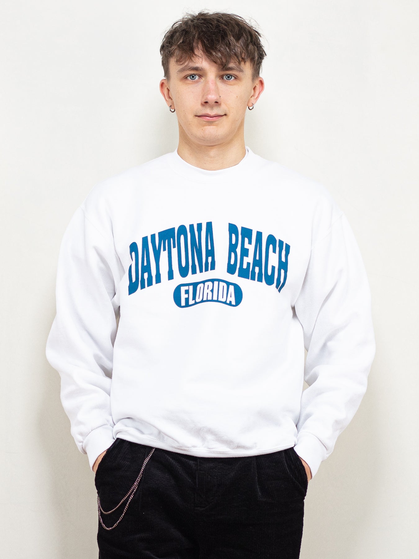 Online Vintage Store | 90's Daytona Beach Sweatshirt | Northern