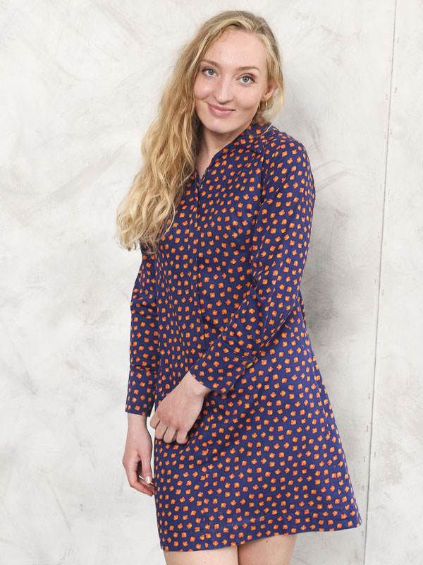 Vintage 60's Women Floral Dress - NorthernGrip