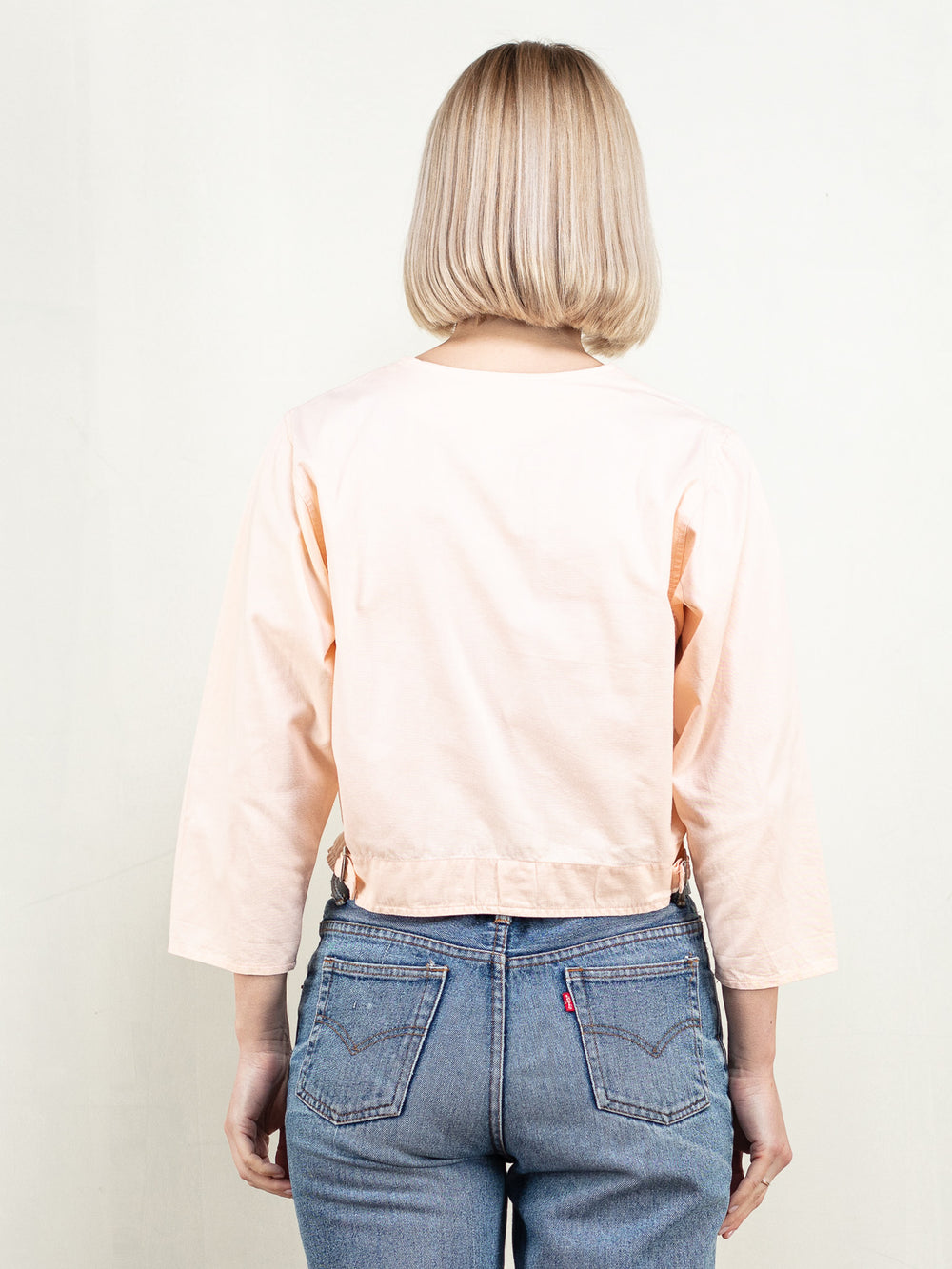 Vintage 80's Women Pink Light Jacket - NorthernGrip