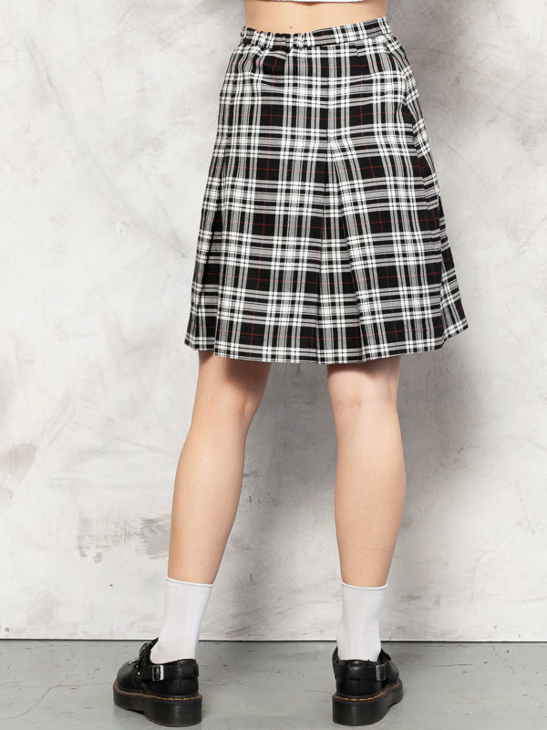 Vintage 90's Preppy Women Schoolwear Skirt - NorthernGrip