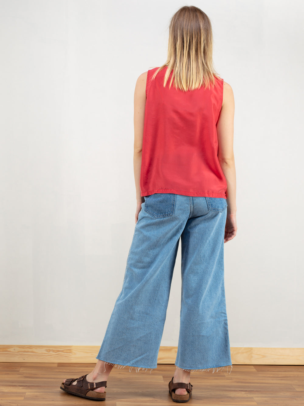 Vintage 90's Silk Women Top - NorthernGrip